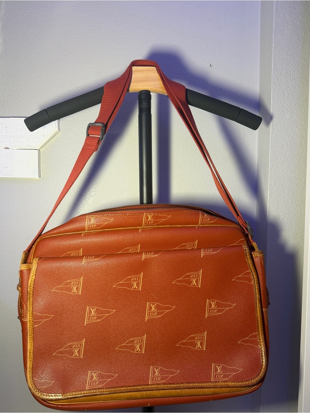 Louis Vuitton “America’s Cup” Messenger Bag #1851 with COA